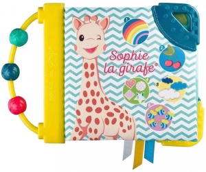 Set cadou cu girafa Sophie, Zornaitoare si carticica cu activitati, +0L, 010325, Vulli - Img 3