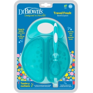 Set de calatorie, bol si lingurita, Dr. Browns