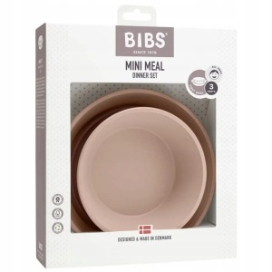 Set farfurie si bol cu capac Blush, Bibs - Img 3