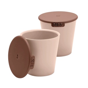 Set pahare pentru bebe, Blush 4310244, 2 bucati, Bibs