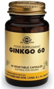 SOLGAR Ginkgo Biloba 60mg x 60cps