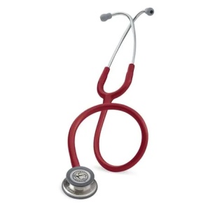 Stetoscop Classic III, tub burgundy, 5627, Littmann