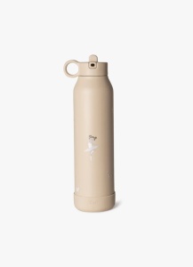 Sticla termos cu pai, design Balerina, 500ml, Citron