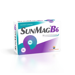 SunMag B6, 30 comprimate filmate, Sun Wave