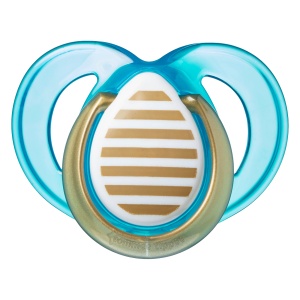 Suzeta ortodontica Moda alb/maro/turcoaz, 6-18L, 2 bucati, TT 0327, Tommee Tippee - Img 2