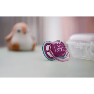 Suzete Ultra Air SCF349/22 pentru +18 luni, Roșu/Albastru, 2 bucăți, Philips Avent - Img 4