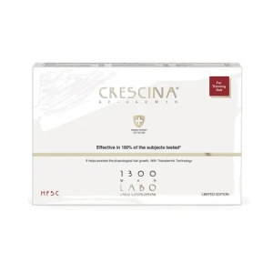 Tratament Crescina Transdermic Re-Growth HFSC 1300 pentru barbati, 5 fiole, Labo