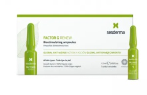 Tratatment intensiv de intinerire Factor G Renew, 7 fiole x 1.5 ml, Sesderma