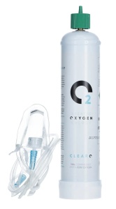 Tub de oxigen cu masca de oxigen ClearO2 Oxygen, 110l - Img 1