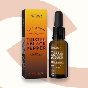 Ulei barba Thistle & Pepper, 30ml, Scottish Fine Soaps