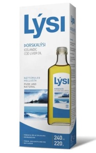 Ulei de ficat de cod, 240 ml, Lysi