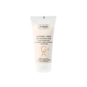 Acid Glicolic, mască și scrub facial, 55ml, Ziaja - Img 2