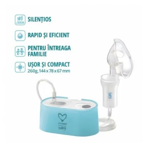 Aparat de aerosoli cu micro compresor, VP-D2, Easycare Baby - Img 4
