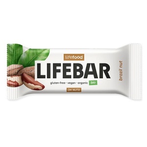 Baton cu nuci braziliene Bio, 40g, Lifebar
