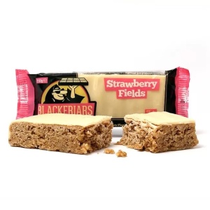 Baton Flapjack cu capsuni, 110g, BlackFriars