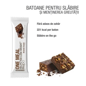 Baton One Meal Brownie crunch, 60g, Nupo - Img 2