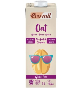 Bautura bio din ovaz natur, 1L, Ecomil