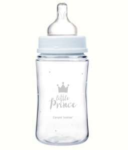 Biberon anticolic PP EasyStart Royal Baby blue gat larg 240ml, 35/234, Canpol - Img 2
