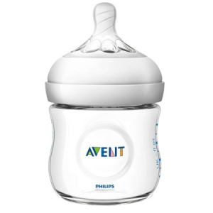 Biberon Natural Ultra Soft 0luni+ SCF030/17, 125 ml, Philips Avent