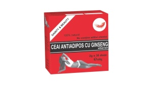 Ceai antiadipos cu ginseng siberian, 30 plicuri, Bis-Nis