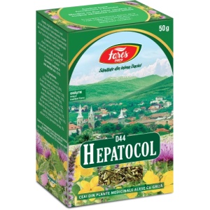Ceai Hepatocol - D44, 50g, Fares