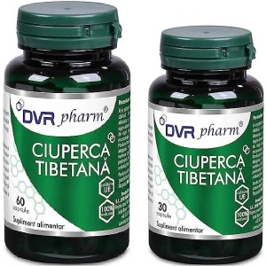 Ciuperca tibetana, 60+30 capsule, DVR Pharm