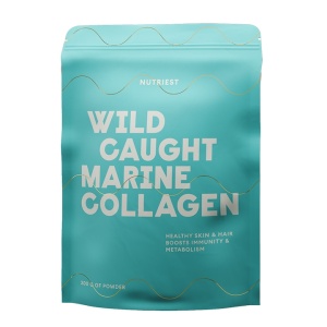 Colagen Marin din Pește Sălbatic, Pulbere 300 g, Nutriest
