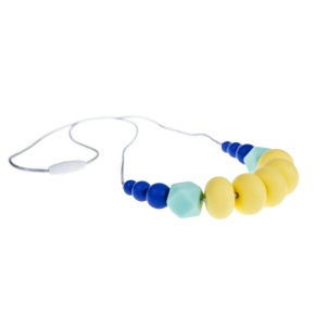 Colier dentitie Sunshine din silicon, fara BPA, EASY00102, Easycare Baby