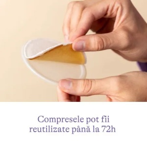 Compresa pentru calmare si protejare mameloane crapate Soothies, 2 bucate, Lansinoh - Img 3