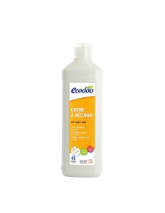 Crema abraziva bio de curatare cu bicarbonat, 500ml, Ecodoo