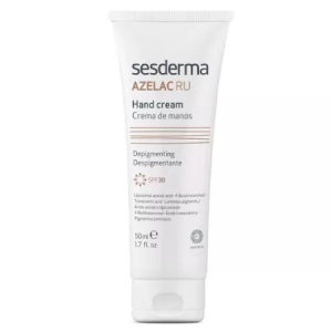 Crema depigmentanta pentru maini cu SPF30 Azelac RU, 50ml, Sesderma