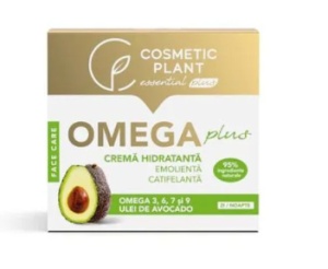 Crema hidratanta emolienta si catifelanta Omega Plus cu Omega 3, 6, 7, 9 si ulei de avocado, Cosmetic Plant - Img 2