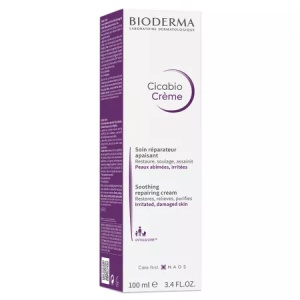 Crema hidratanta pentru iritatii si leziuni Cicabio, 100 ml, Bioderma - Img 1