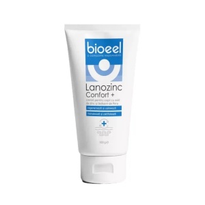 Crema pentru iritatiile scutecului Lanozinc Confort+, 100ml, Bioeel