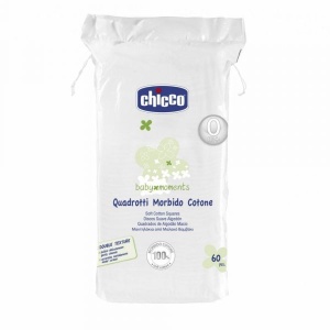 Dischete bumbac, 60 bucati, Chicco