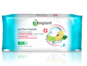 Elmiplant Servetele antibacteriene maini x 72buc