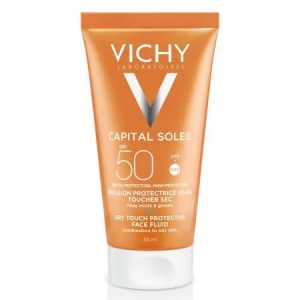Emulsie matifianta pentru fata cu protectie solara Capital Soleil SPF50+, 50ml, Vichy