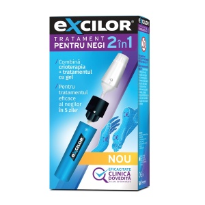 Excilor 2in1 tratament pentru negi x 3.3ml