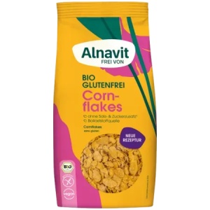 Fulgi de porumb crocanti fara gluten bio, 250g, Alnavit