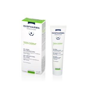 Gel-crema anti-imperfectiuni Teen Derm K, 30ml, Isis Pharma
