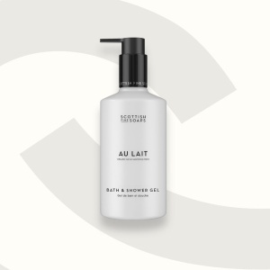 Gel dus cu lapte de ovaz si musetel Au Lait, 300ml, Scottish Fine Soaps