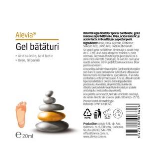 Gel pentru bătături, 20 ml, Alevia - Img 2