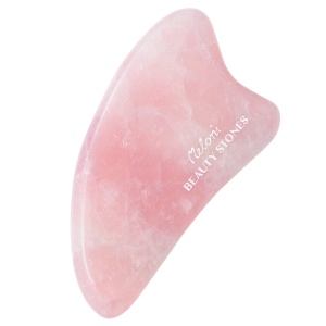 Gua sha din quartz roz, Meloni