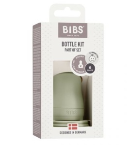 Kit pentru biberon 0luni+ Sage, tetina latex flux lent, 5015250, Bibs - Img 2