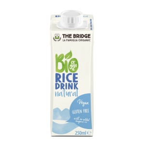 Lapte vegetal bio de orez, 1l, The Bridge