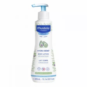 Lotiune de corp hidratanta pentru piele normala Hydra Bebe, 300ml, Mustela