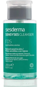 Lotiune de curatare pentru ten sensibil cu roseata Sensyses Ros, 200ml, Sesderma