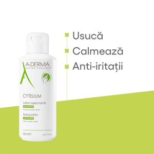Lotiune pentru piele iritata Cytelium, 100ml, A-Derma - Img 3