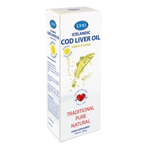 LYSI Ulei ficat cod aroma lamaie 240ml