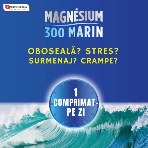 Magneziu marin 300mg + B6, 56 comprimate, Forte Pharma - Img 3